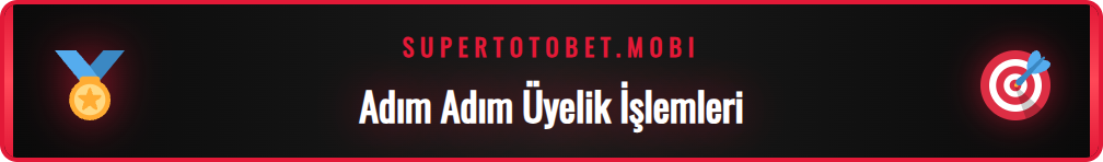 M Supertotobet platformuna mobil cihazdan kolayca üye olma adımları.