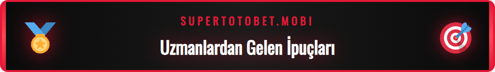 Sportotobet platformunda kullanılan gelişmiş ipuçları ve stratejiler listesi.