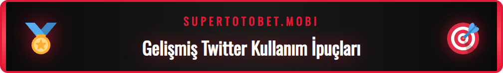 Supertotobet Twitter bildirimlerini açma ayarları ekranı