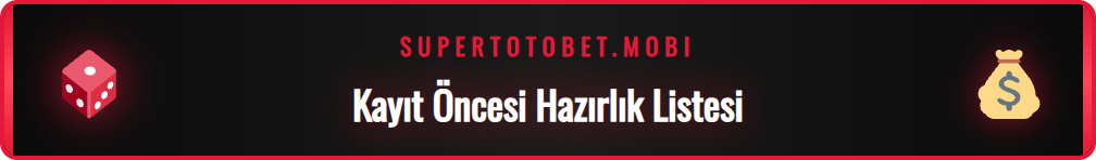 Supertotobet kayıt işlemi için gerekli olan kimlik ve e-posta simgeleri.