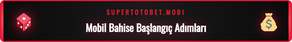 Bir kullanıcının telefonunda Supertotobet mobil giriş sayfasını açması.